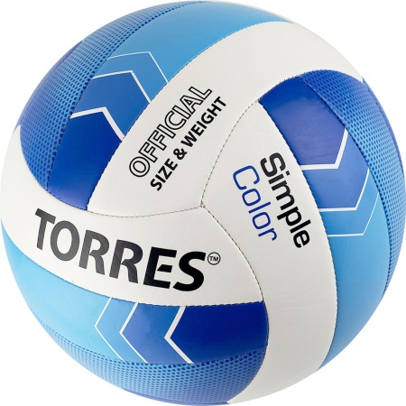 Купить Мяч волейбольный Torres Simple Color любительский р.5 в Кольчугине 